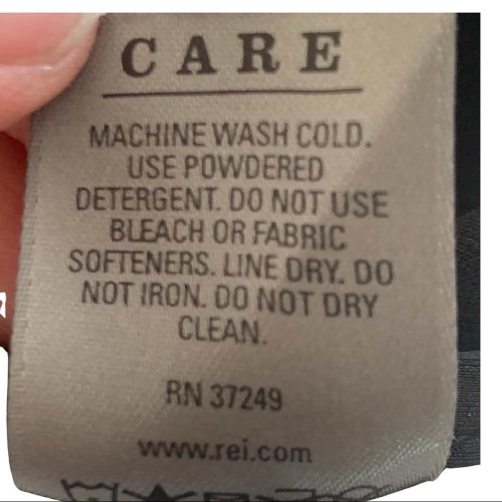 REI Kids Glove Liners Lightweight Stretch Black - Picture 9 of 9